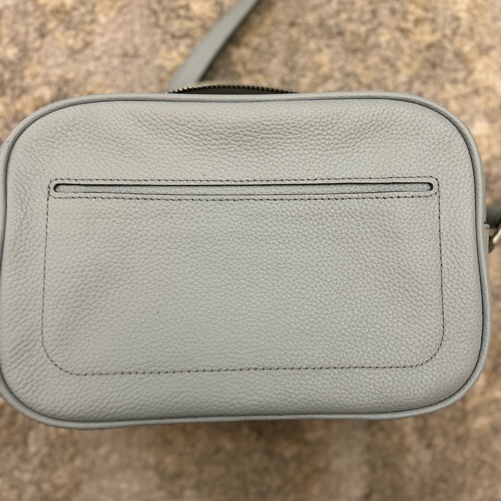 Blue Crossbody Bag with Coin Pouch
